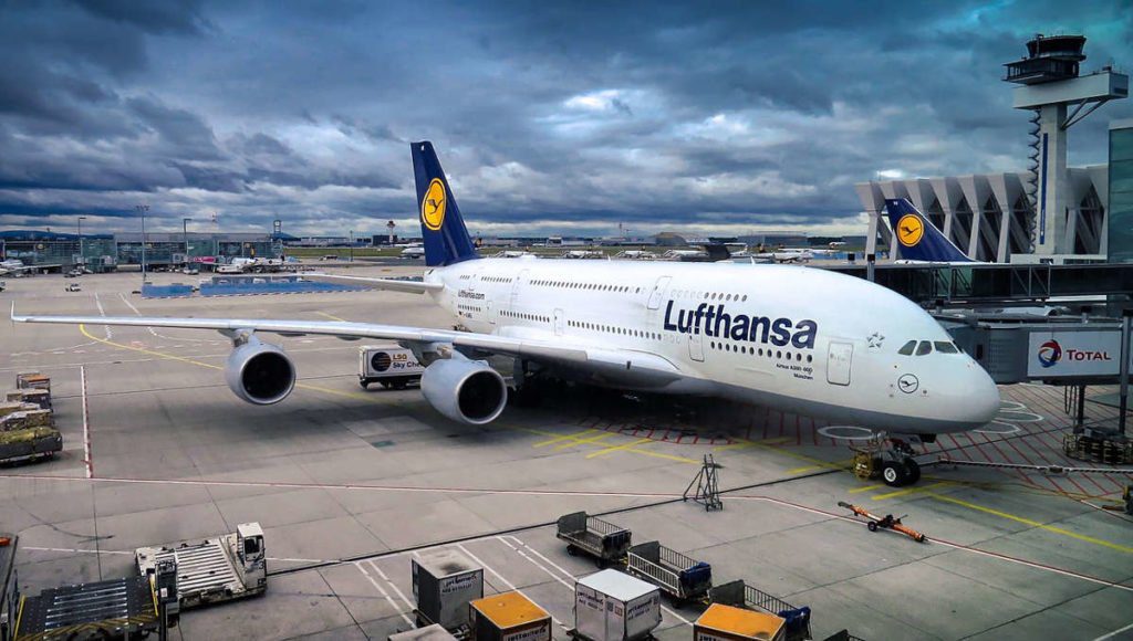 Γερμανία Lufthansa, Αεροπορικά