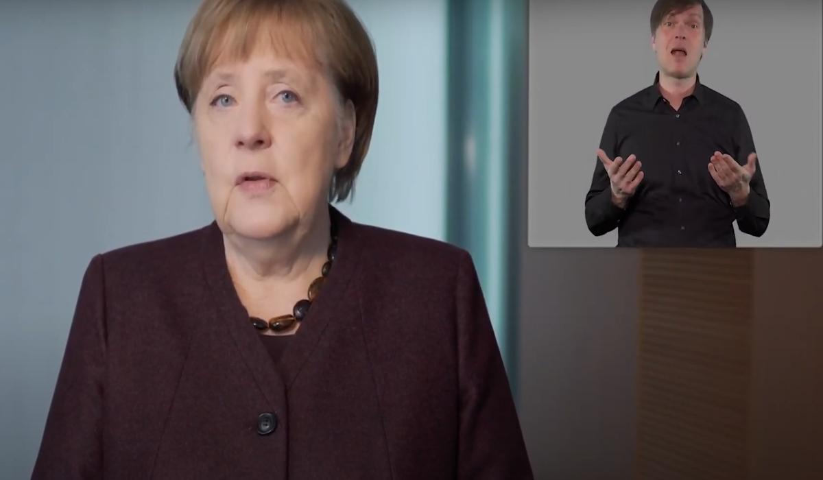 Γερμανία: Η καγκελάριος απευθύνεται στον πληθυσμό (Video)