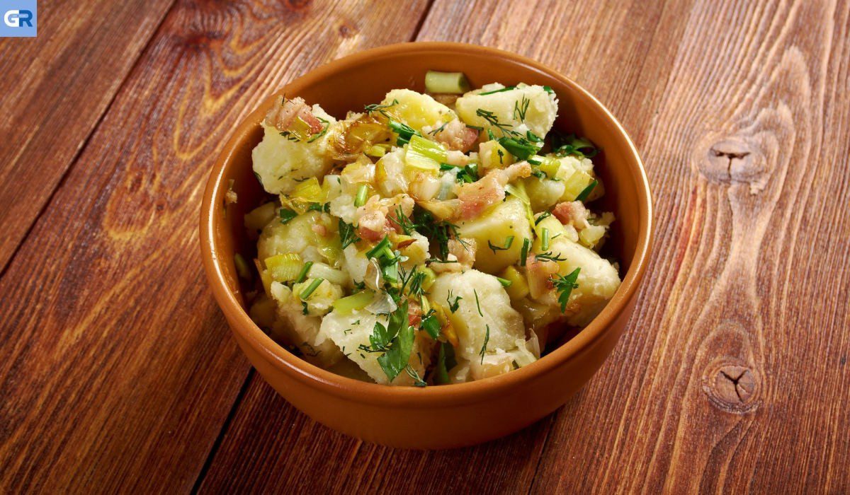 Badische Kartoffelsalat – Πατατοσαλάτα Βάδης