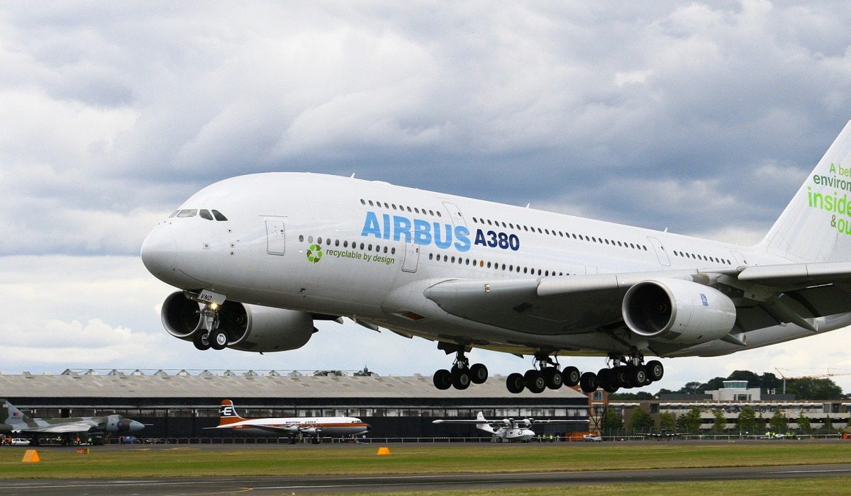 Γερμανία: Το… αντίο αγάπης από το superjumbo της Airbus