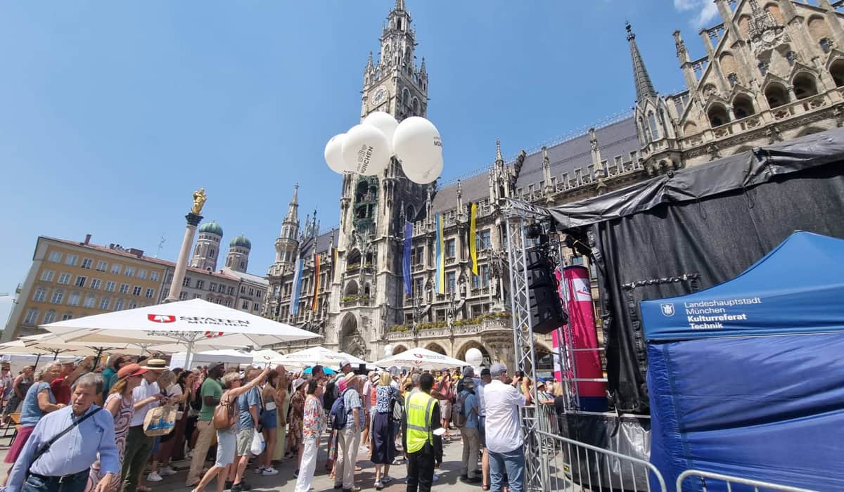 Σαββατοκύριακο καύσωνα στη Βαυαρία: Το Μόναχο ίδρωσε και γιόρτασε