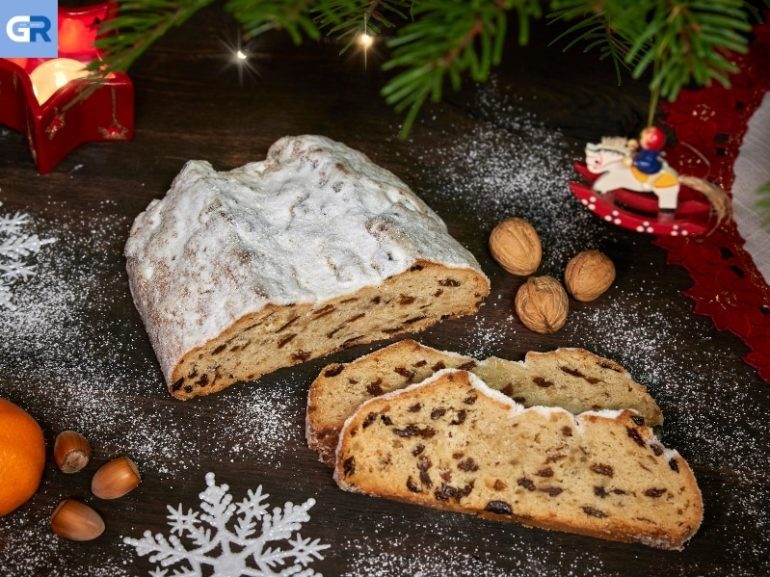 Christstollen: Το παραδοσιακό χριστουγεννιάτικο γλυκό των Γερμανών