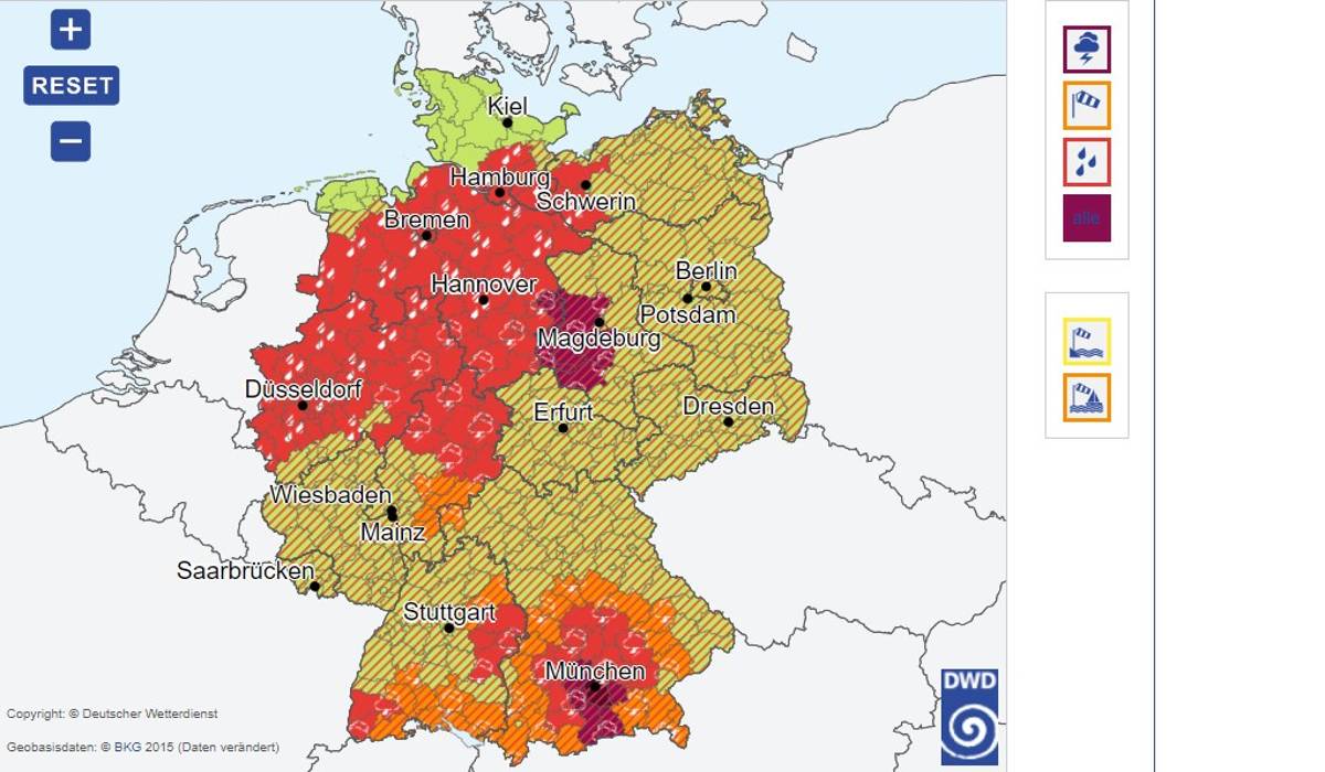 LIVEΤΙCKER: ΕΝΤΟΝΑ ΚΑΙΡΙΚΑ ΦΑΙΝΟΜΕΝΑ ΣΤΗ ΓΕΡΜΑΝΙΑ